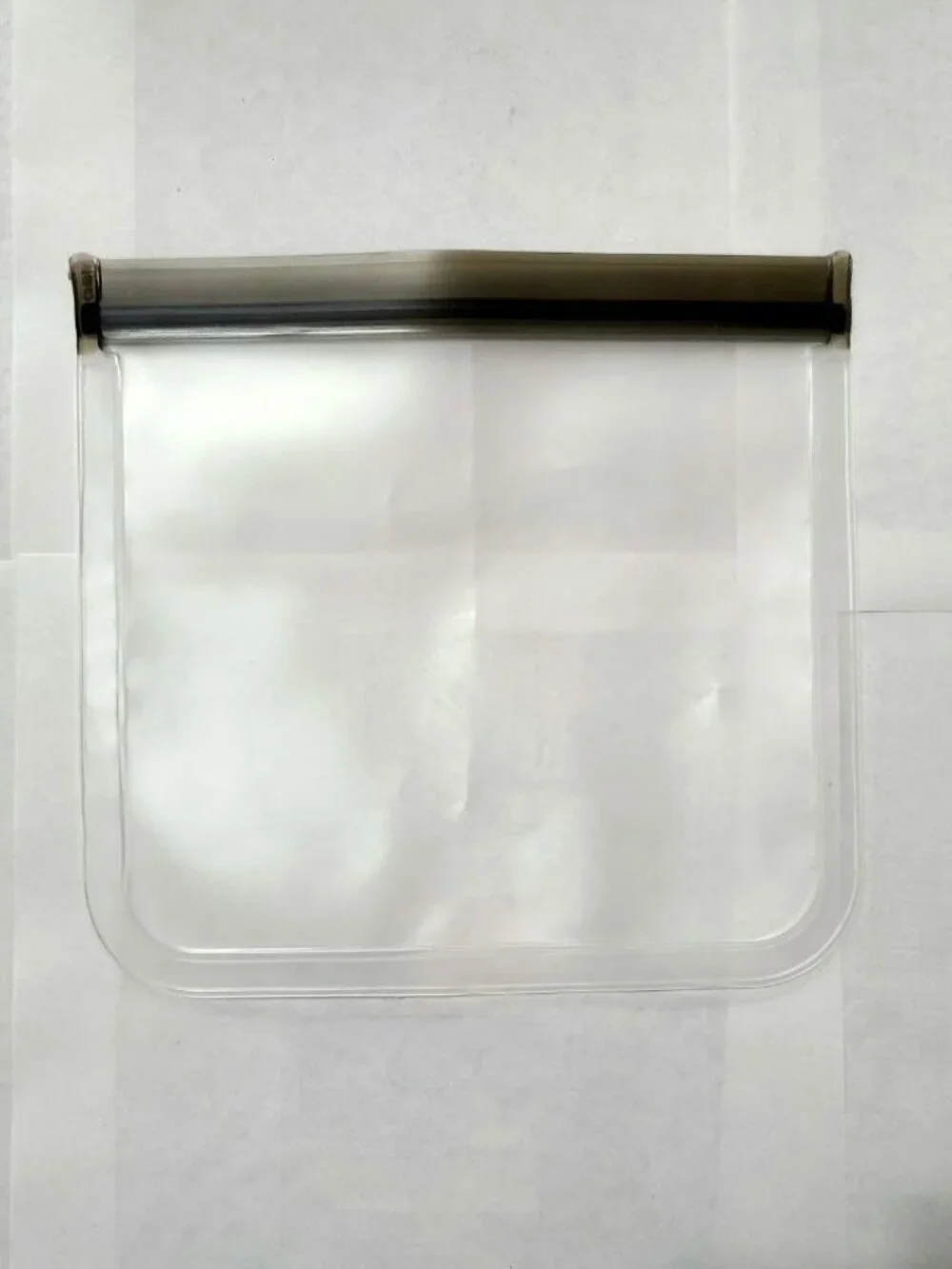 Clear Zip‑Lock Style Plastic Pouch